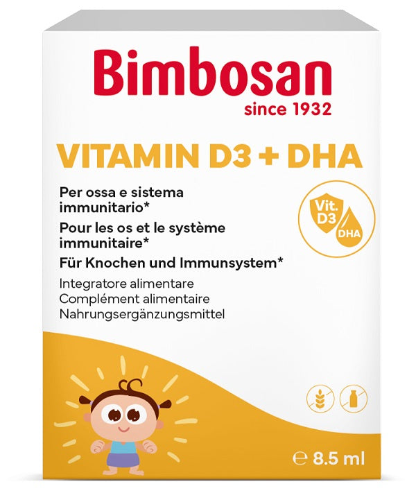 BIMBOSAN VITAMIN D3&amp;DHA 8,5ML
