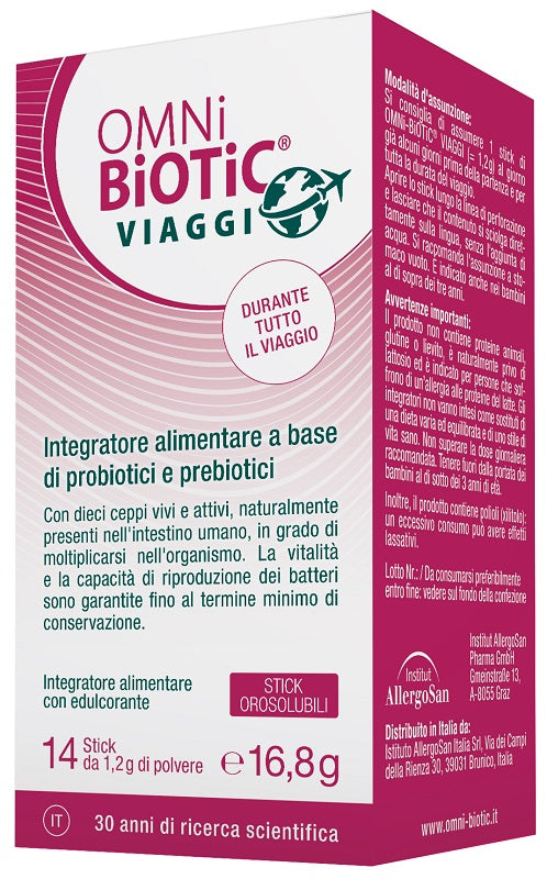 OMNI BIOTIC VIAGGI 14STICK  
