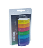 Anabox Portapillole Settimanale Plus | Scomparti Colorati | 1 Pezzo  