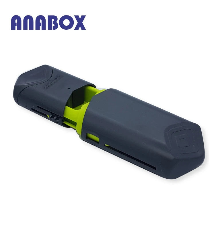 Anabox Tagliapillole Grigio | Per Dividere Compresse | 1 Pezzo  