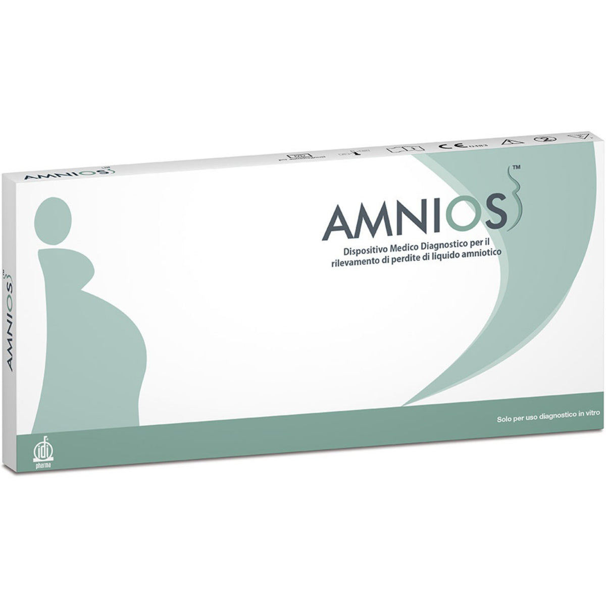 Amnios | Test Assorbente Perdite Liquido Amniotico | 2 Pezzi  
