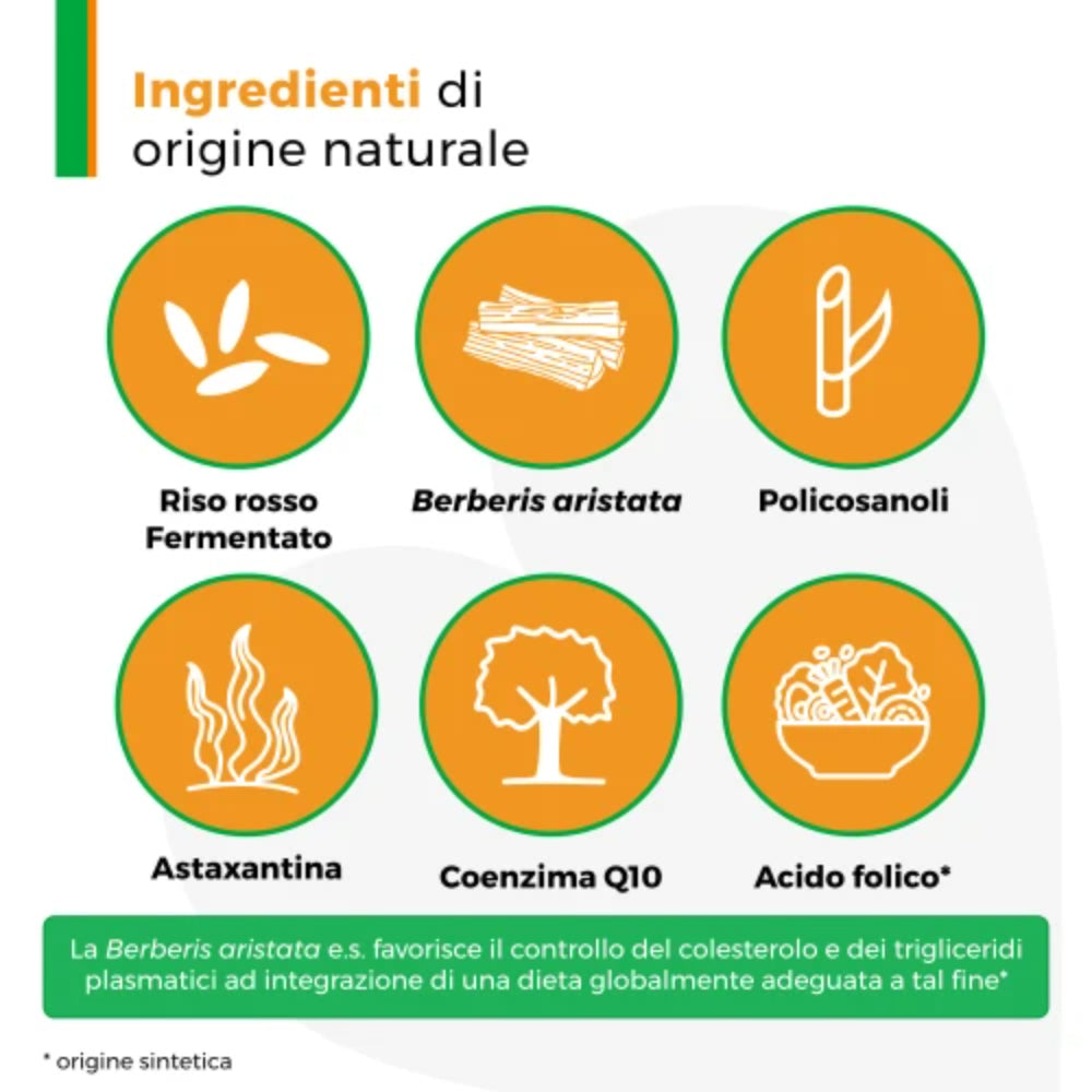 Armolipid Plus | Integratore Colesterolo con Monacolina K e Berberina | 30 Compresse 4 