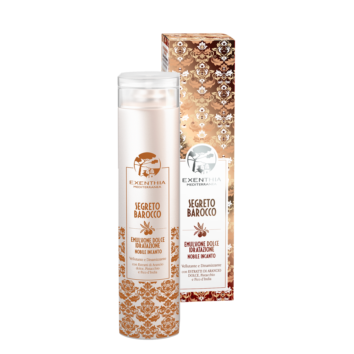 Exenthia Segreto Barocco Emulsione | Idratante Vellutante | 200 ml
