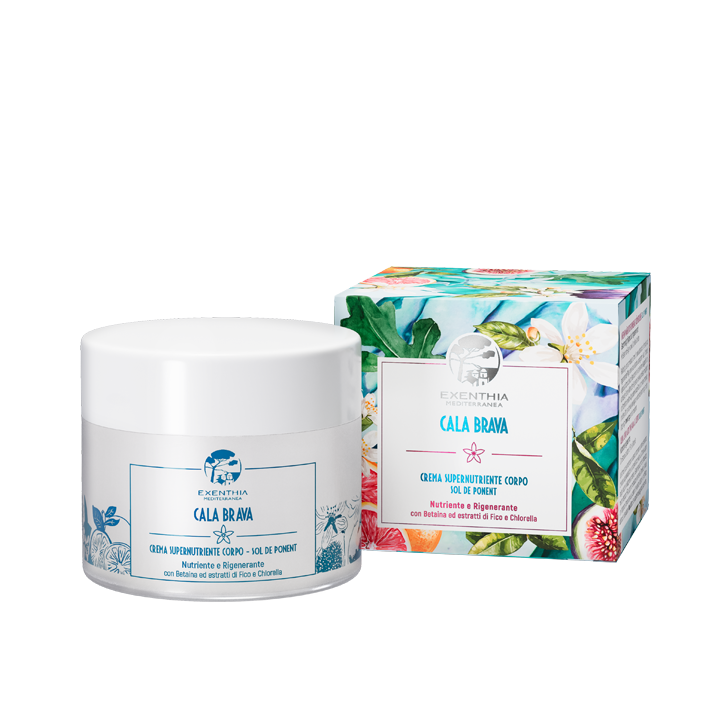 Exenthia Cala Brava Crema Corpo | Supernutriente Rigenerante | 200 ml
