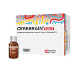 Cerebrain Forte integratore sistema nervoso colina vitamina B12 12 Flaconcini