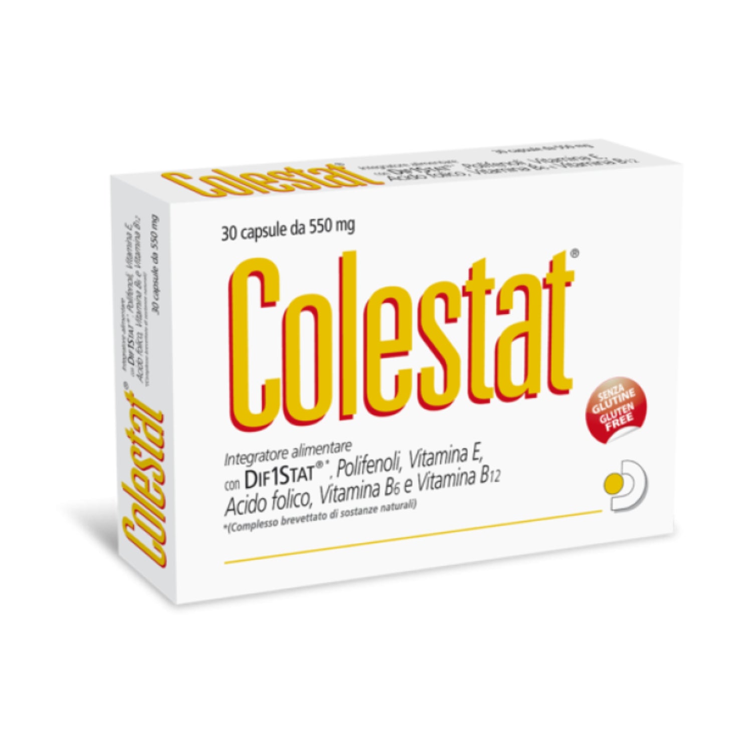 Colestat Difass | Integratore Colesterolo con Riso Rosso | 30 Capsule
