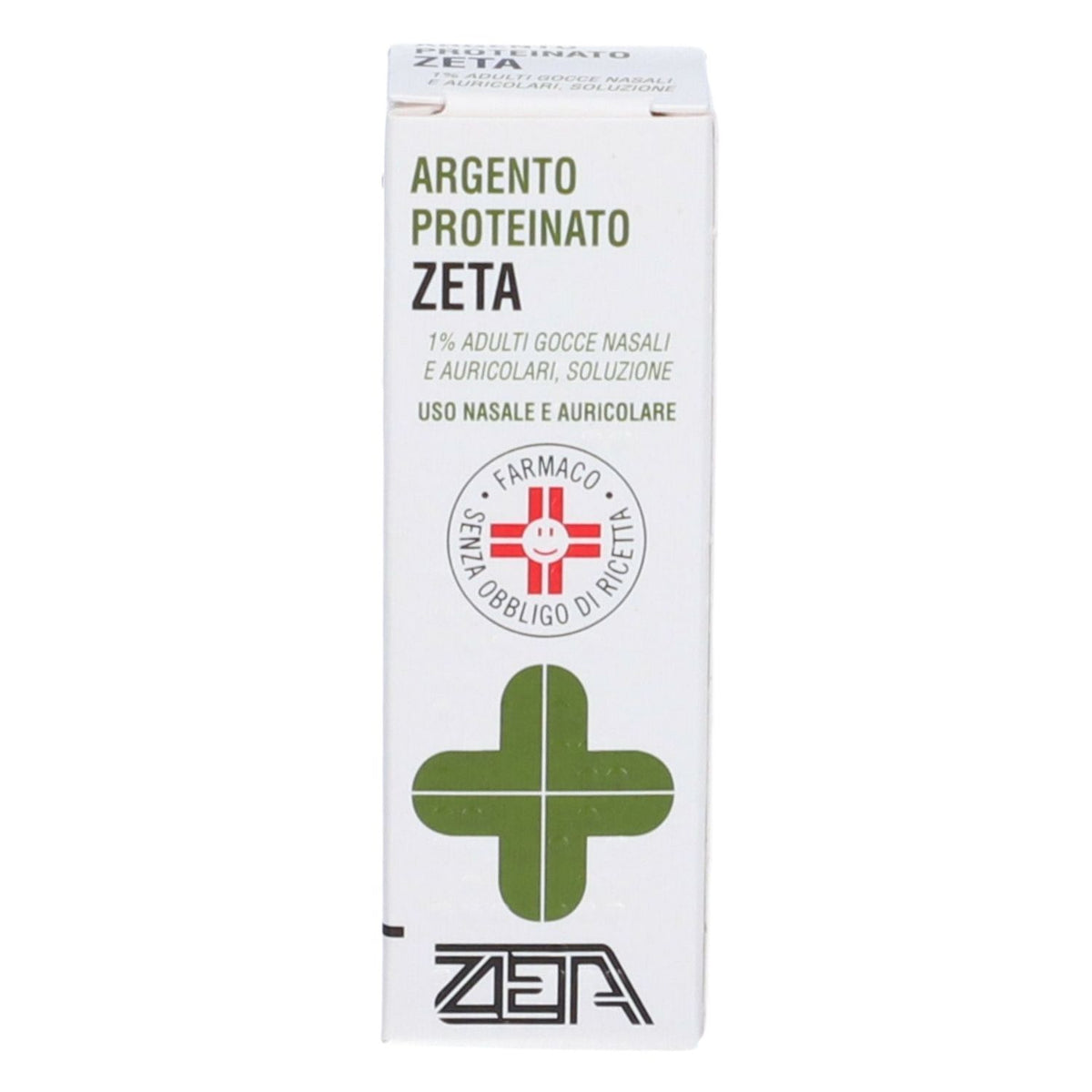 Argento Proteinato 1% Adulti Gocce Nasali / Auricolari - Zeta  