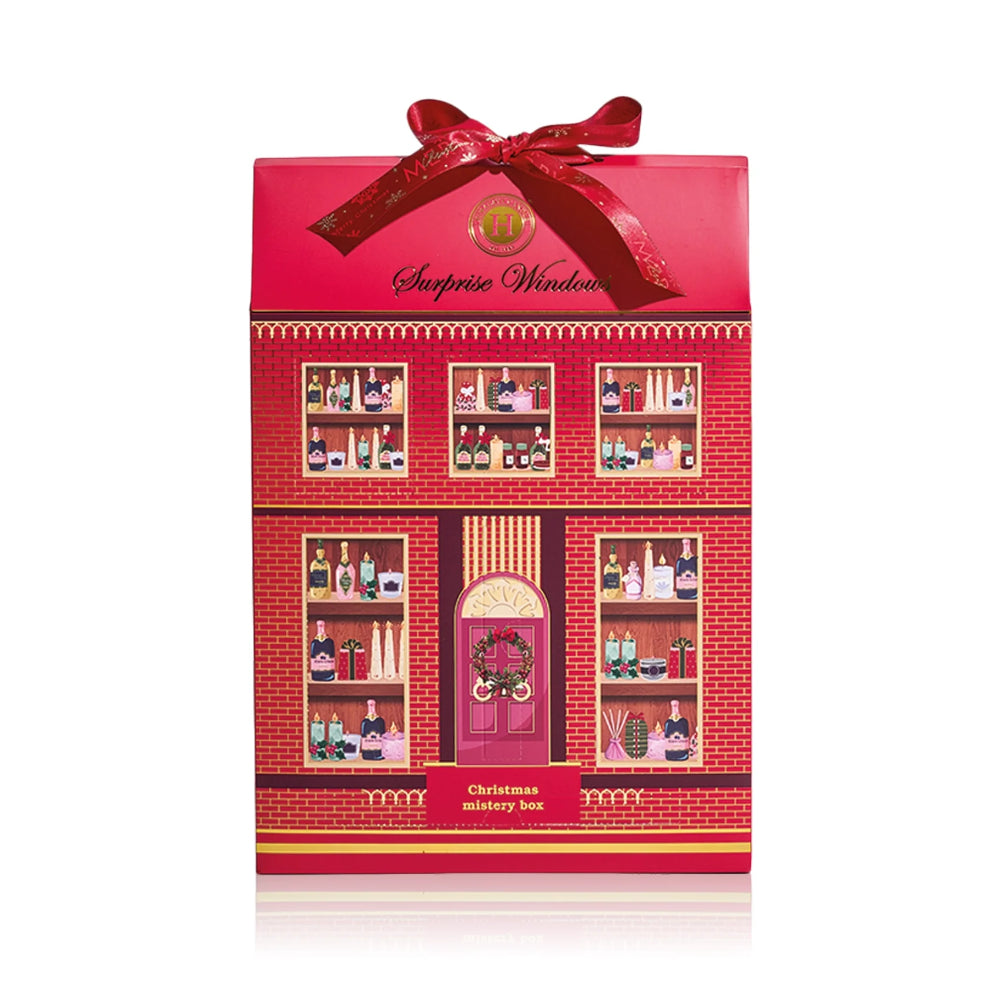 Himalaya Christmas Mystery Box | Cofanetto 3 Candele Diffusore Spray | Gift Box Natale  