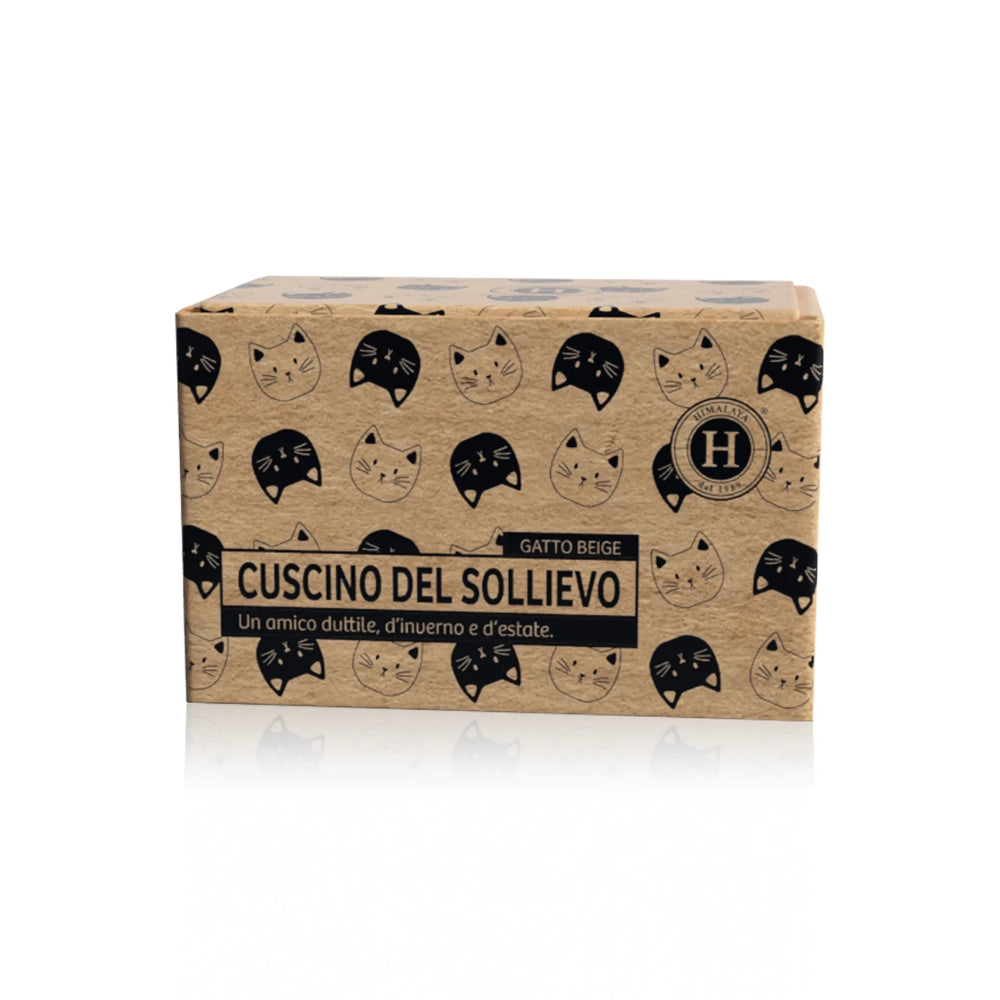 Himalaya Cuscino Del Sollievo Con Noccioli Di Ciliegio - Gatto Beige 3