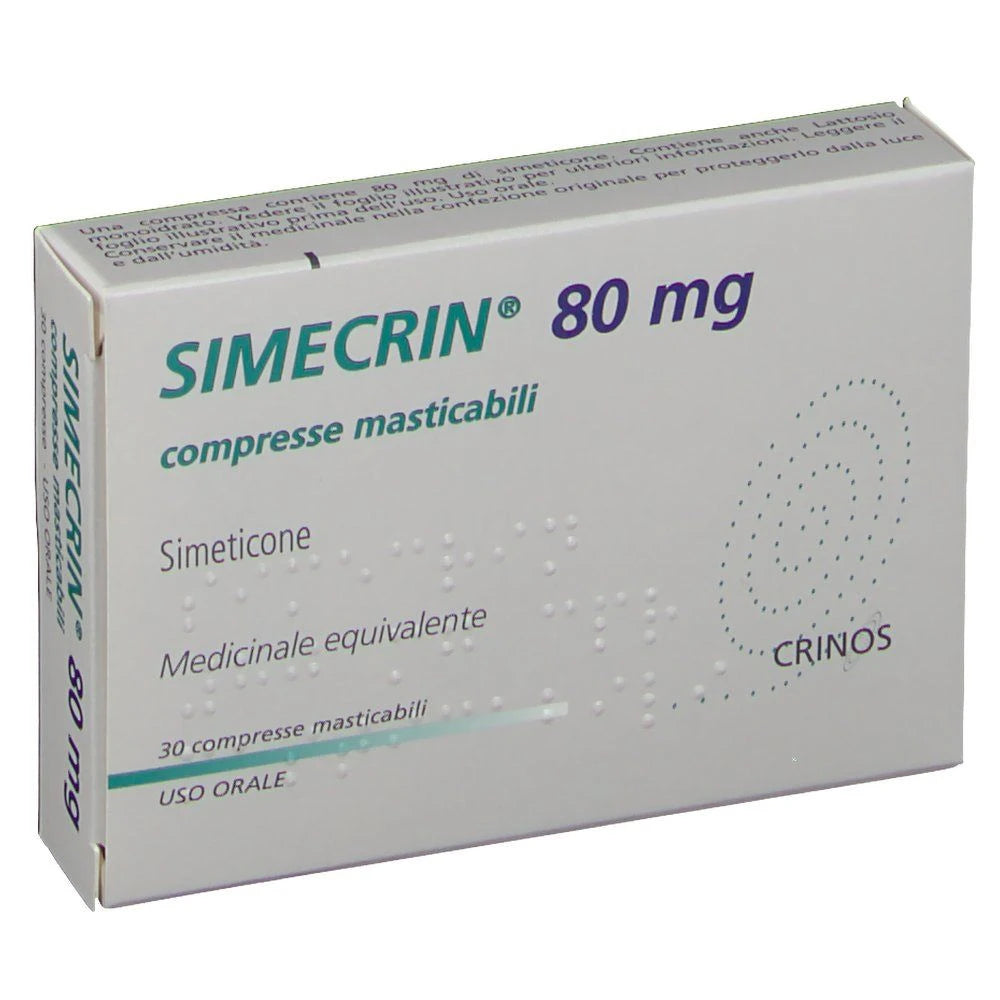 Simecrin 80 mg | Farmaco Antimeteorico | 30 Compresse