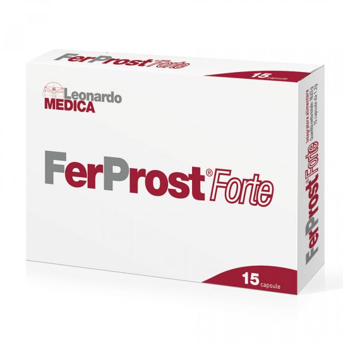 FERprost Forte | Integratore Prostata E Vie Urinarie | 15 Capsule Molli