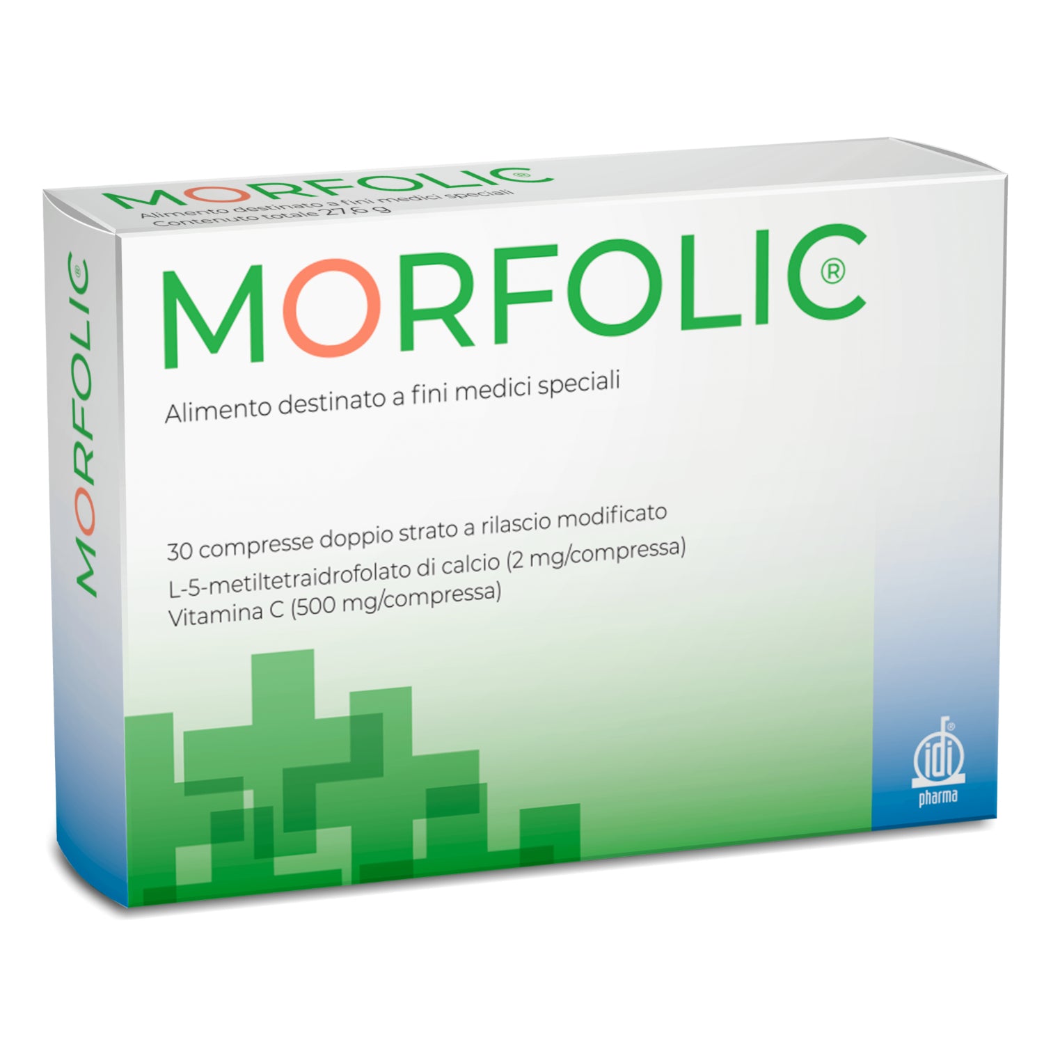Morfolic | L-Metilfolato Vitamina C Fertilità MTHFR | 30 Compresse