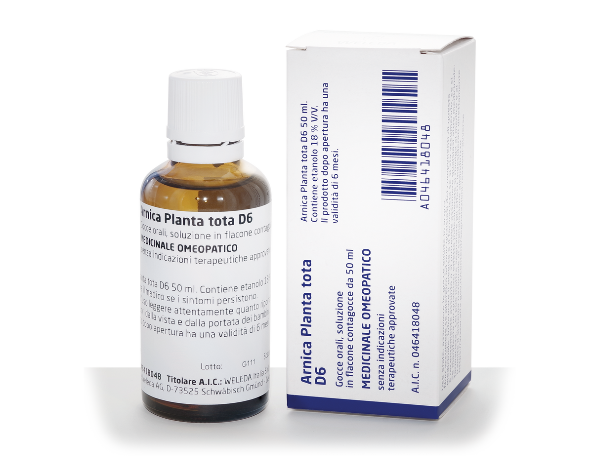 ARNICA PLANTA TOTA*D6 GTT 50ML  