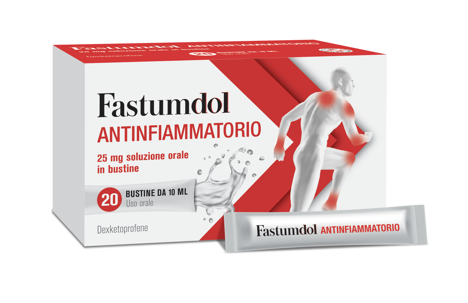 FASTUMDOL ANTINF*20BS SOL 25MG