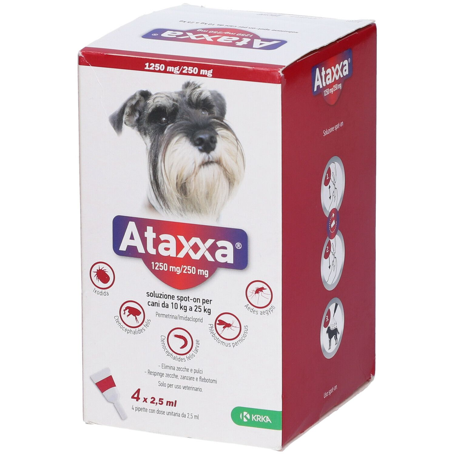 ATAXXA SPOTON*4PIP 10-25KG