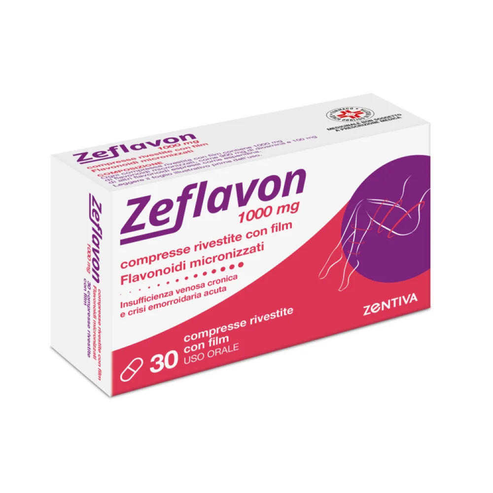 Zeflavon 1000 mg | Supporto Venoso | 30 Compresse