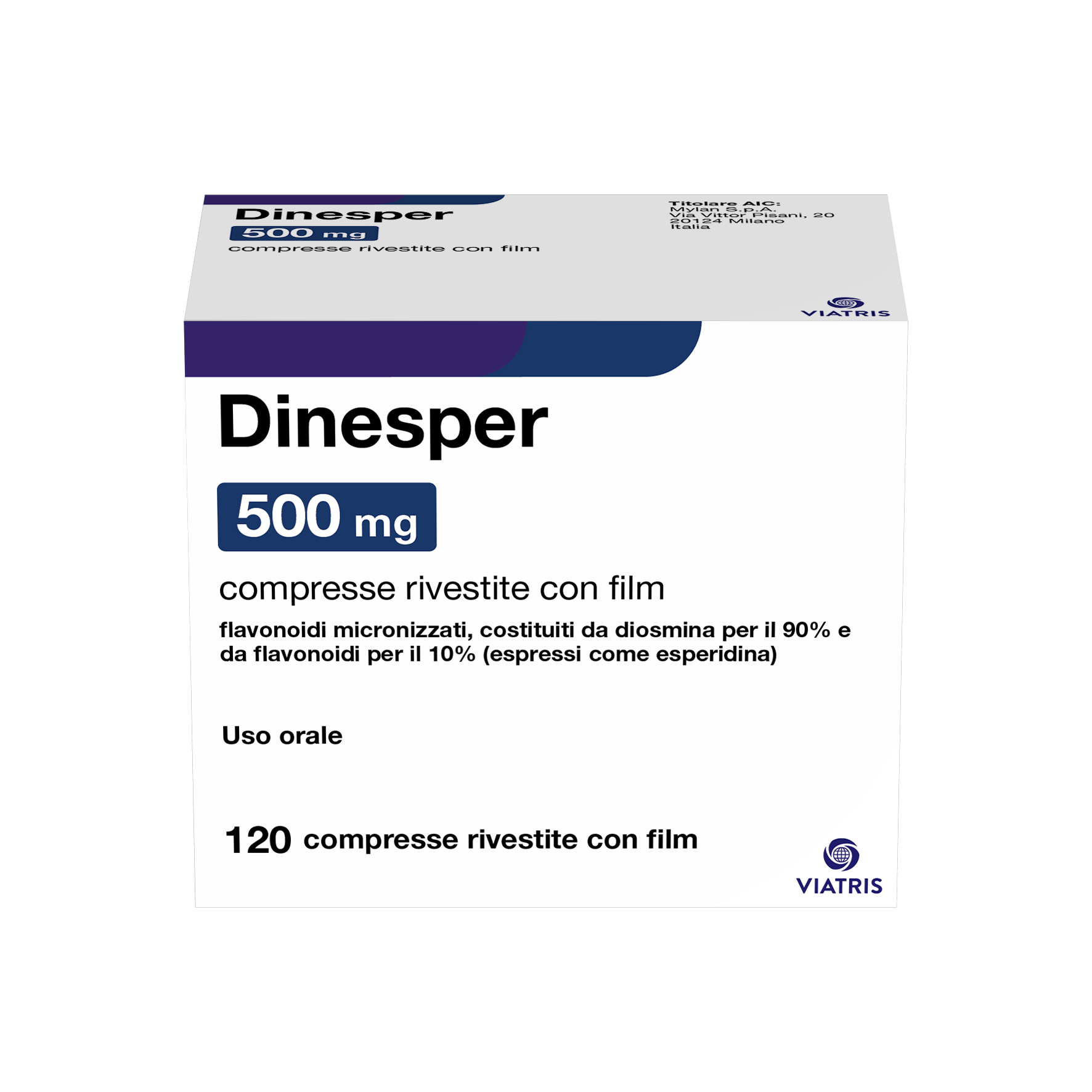 DINESPER*120CPR RIV 500MG

