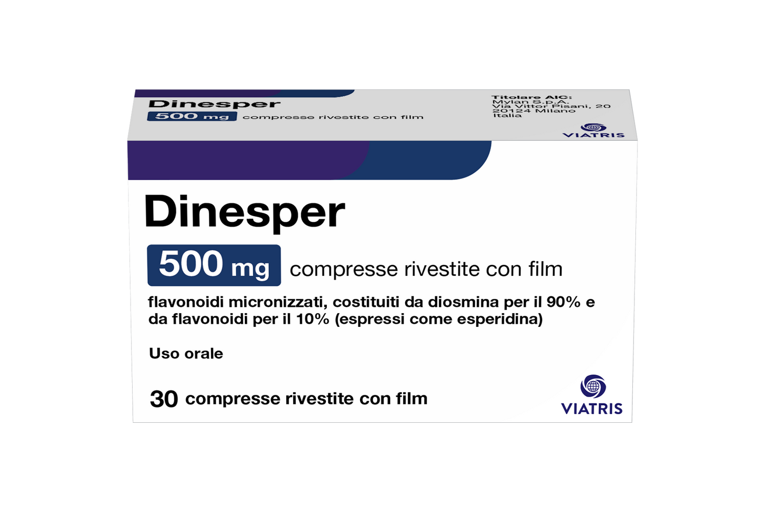 DINESPER*30CPR RIV 500MG