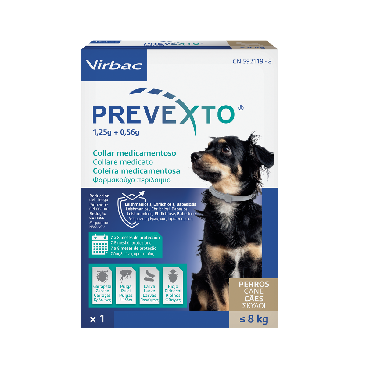 PREVEXTO*1COLLARE1,25+0,56G CA
