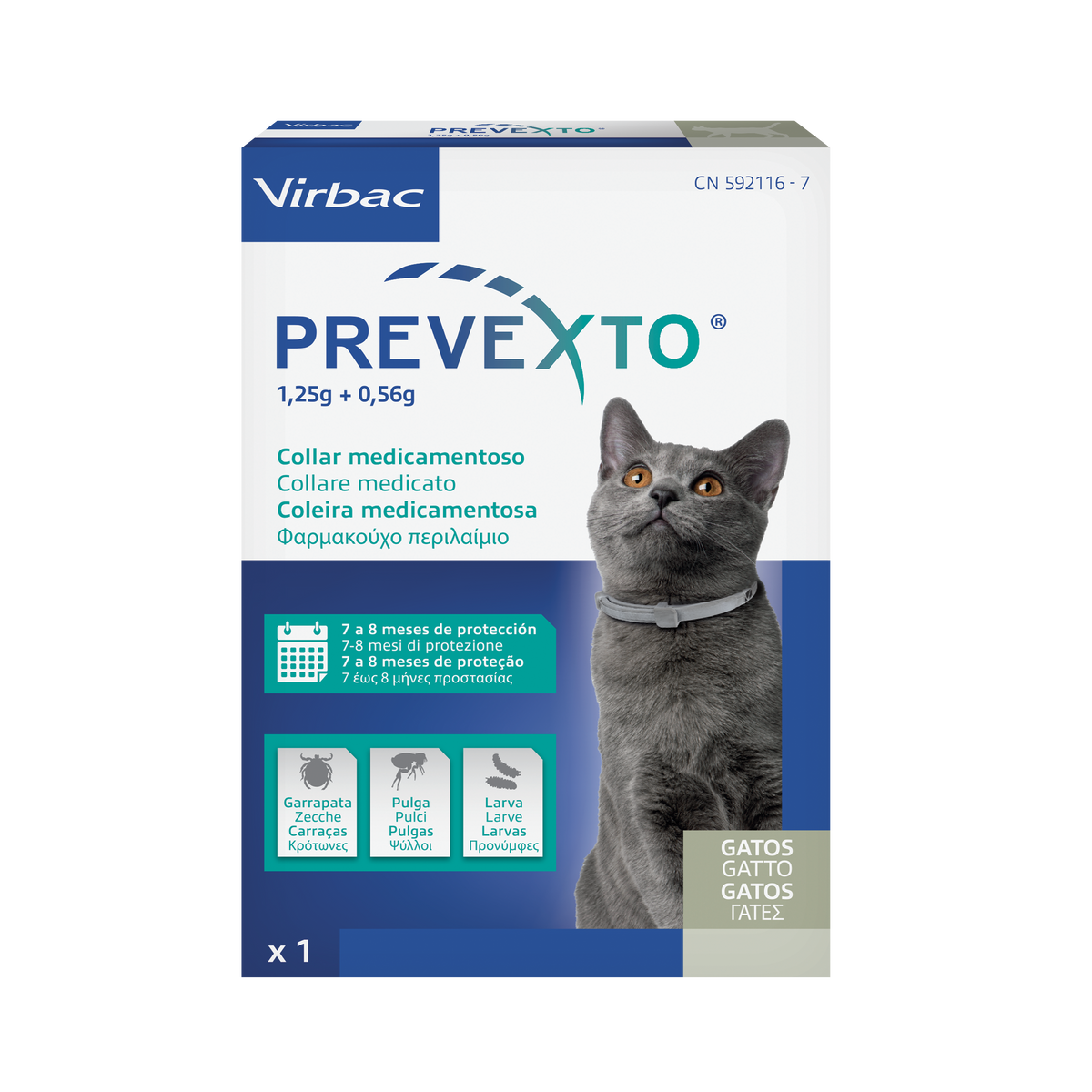 PREVEXTO*1COLLARE1,25+0,56G GA
