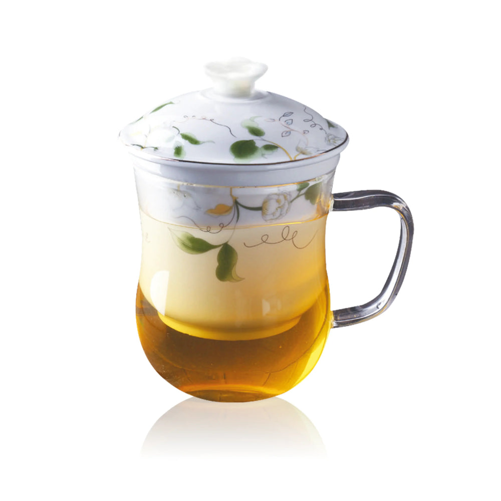 Himalaya Infusiera In Vetro Borosilicato - Camelia 350ml  