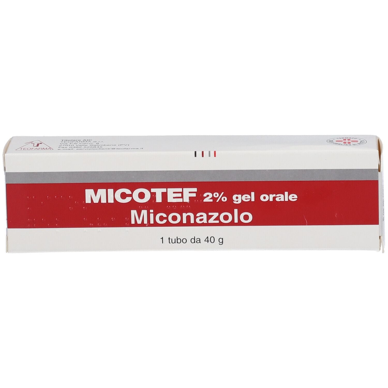 Micotef 2% | Farmaco Antimicotico Orale | Gel 40 g