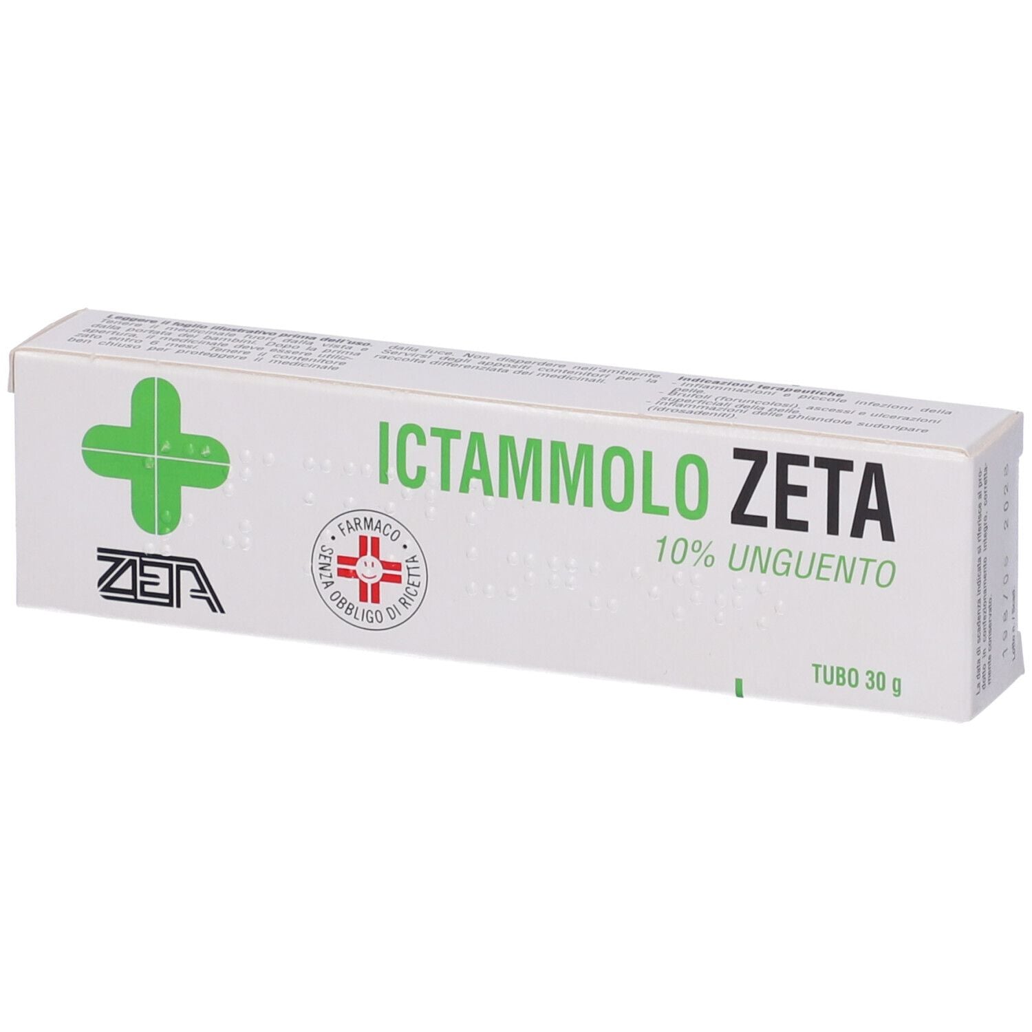 Ictammolo Unguento 10% Ittiolo 30g - Zeta
