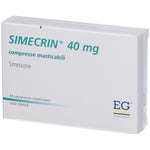 Simecrin 40 mg | Farmaco per Meteorismo e Aerofagia | 50 Compresse  