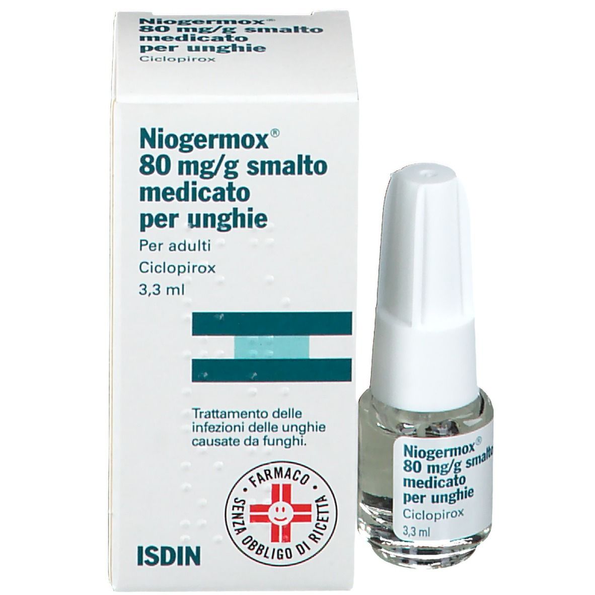 Niogermox Smalto Medicato Unghie 3,3ml  