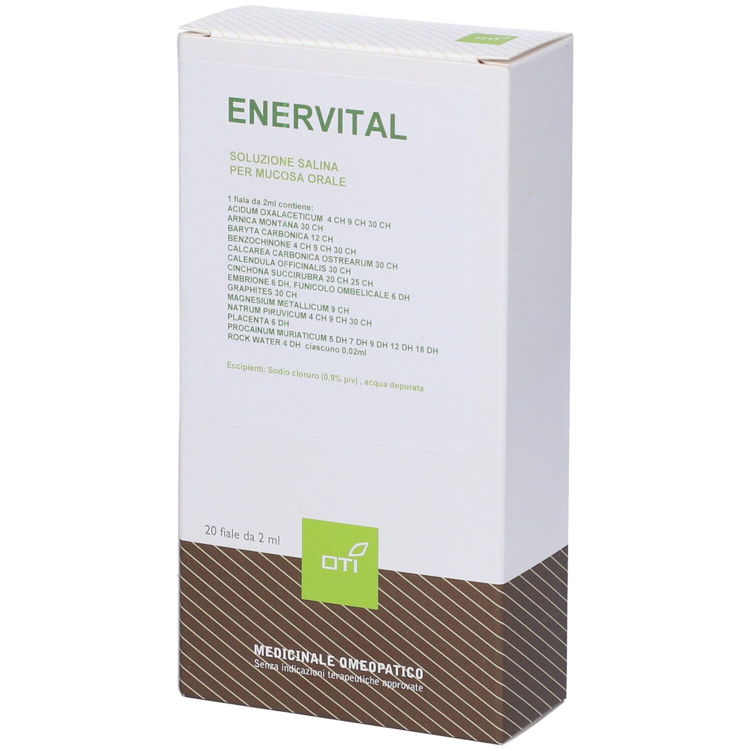 Enervital Composto | Rimedio Omeopatico | 20 Fiale 2ml
