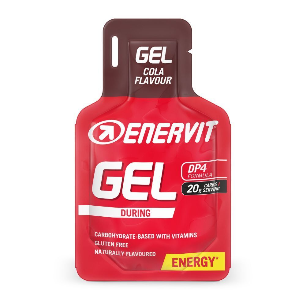 Enervit Gel During Cola | Gel Energetico Formula DP4 | 25 ml  