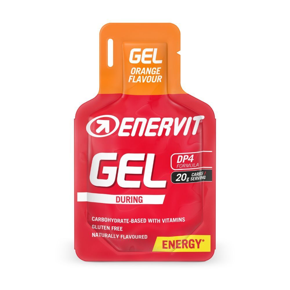 Enervit Gel During Arancia | Gel Energetico Formula DP4 | 25 ml