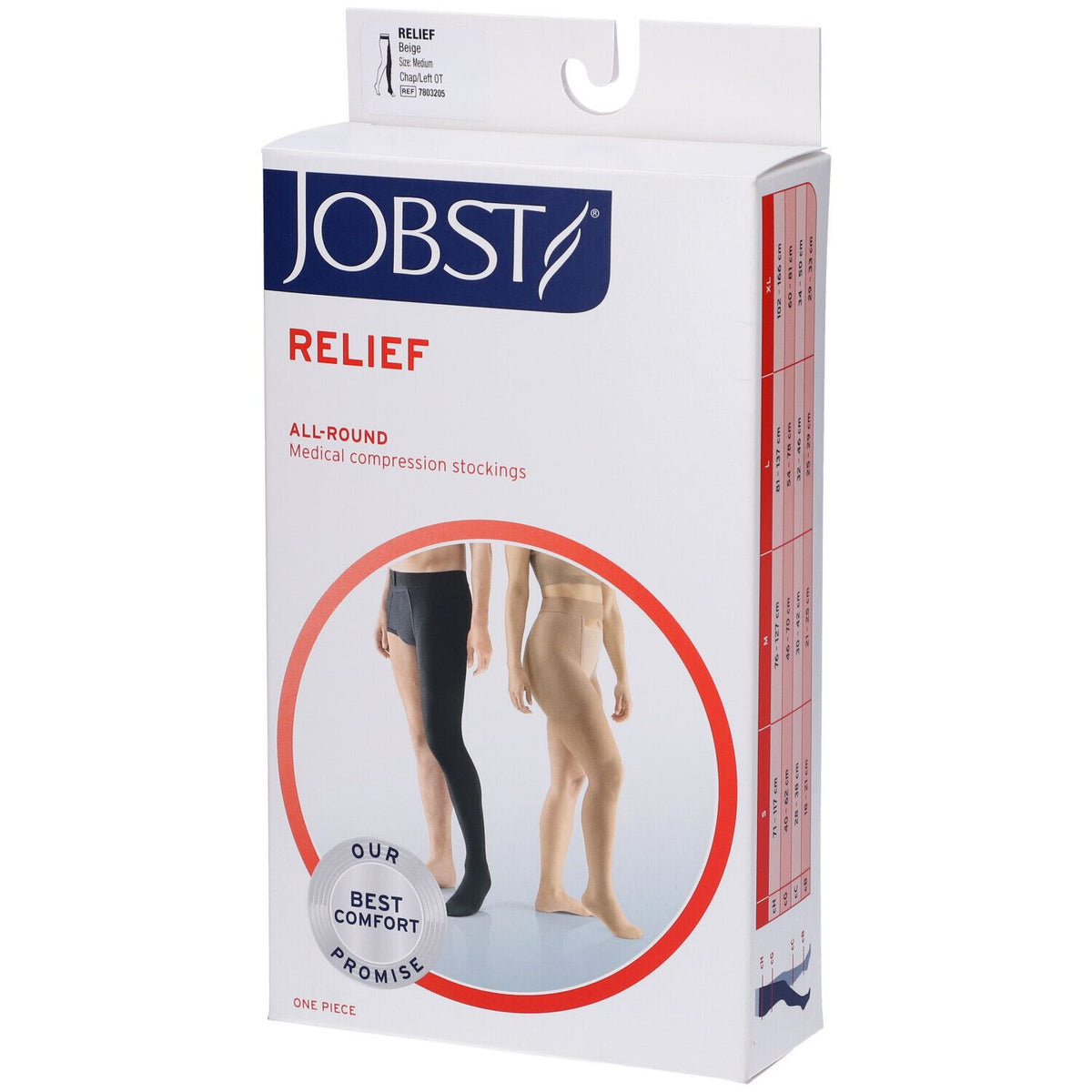 Jobst Relief 20-30 mmHg | Calza Monocollant Sinistra | Taglia M
