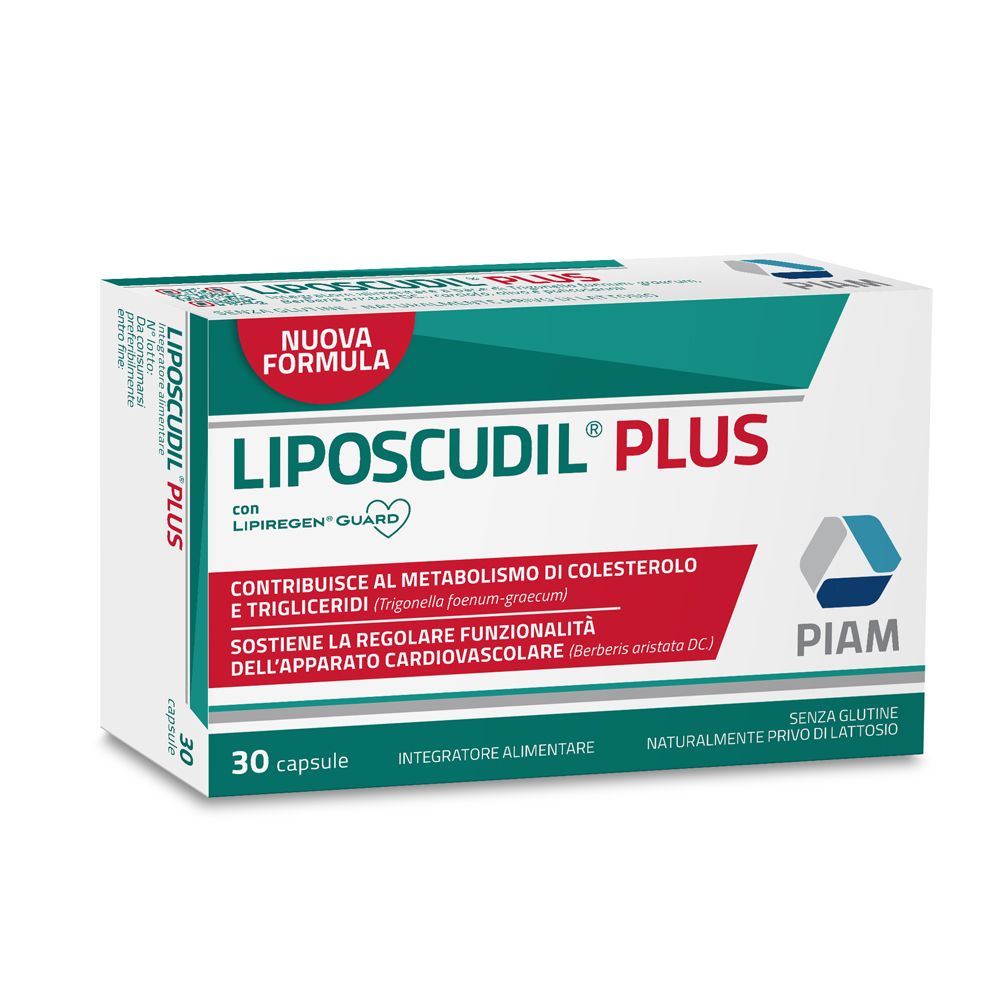 Liposcudil Plus | Regolazione Colesterolo | 30 Capsule
