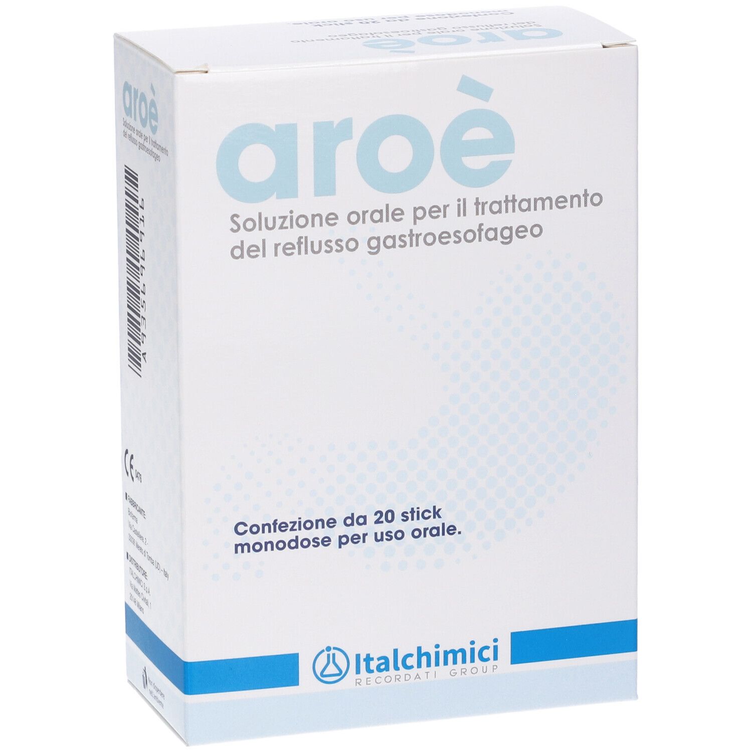 Aroè | Dispositivo Medico Reflusso Gastroesofageo | 20 Stick