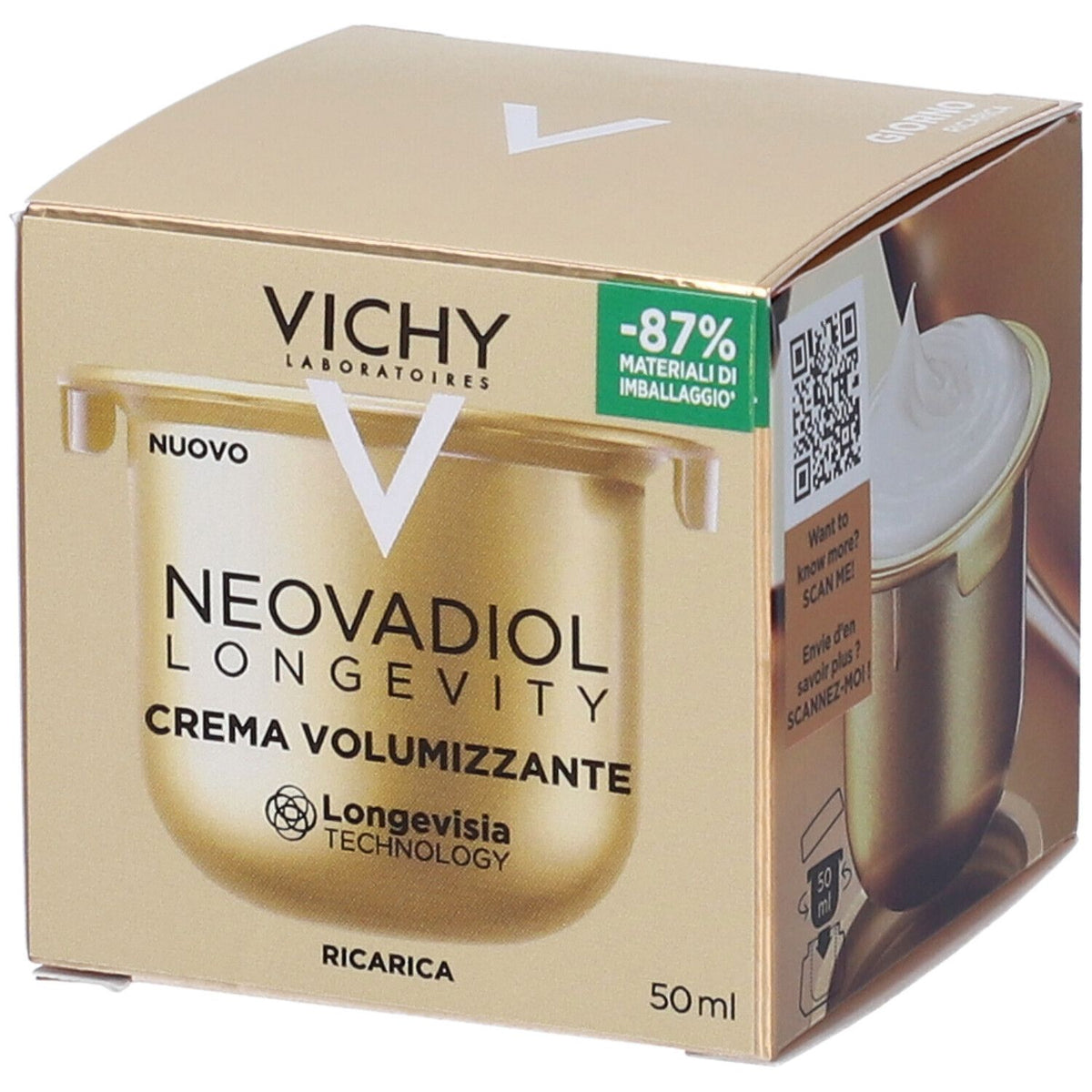Vichy Neovadiol Longevity | Crema Antirughe | Ricarica 50ml  