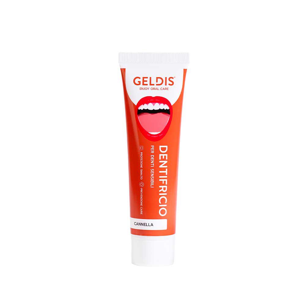 Geldis Dentifricio Cannella | Denti Sensibili | 100 ml  
