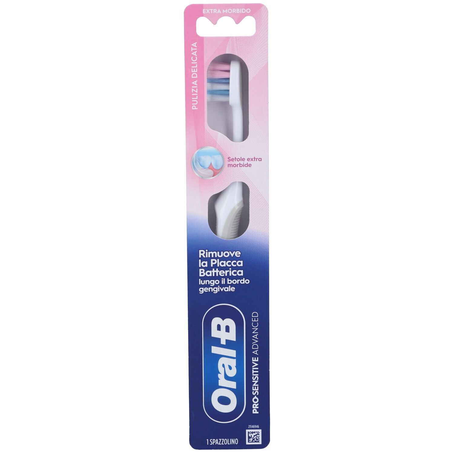 Oral-B | Spazzolino Pro-Sensitive Advanced Setole Extra Morbide | 1 Pezzo