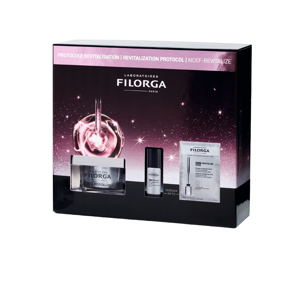 Filorga Cofanetto NCEF-Revitalize | Set Routine Poli-Rivitalizzante | 50ml + 5ml + Maschera  