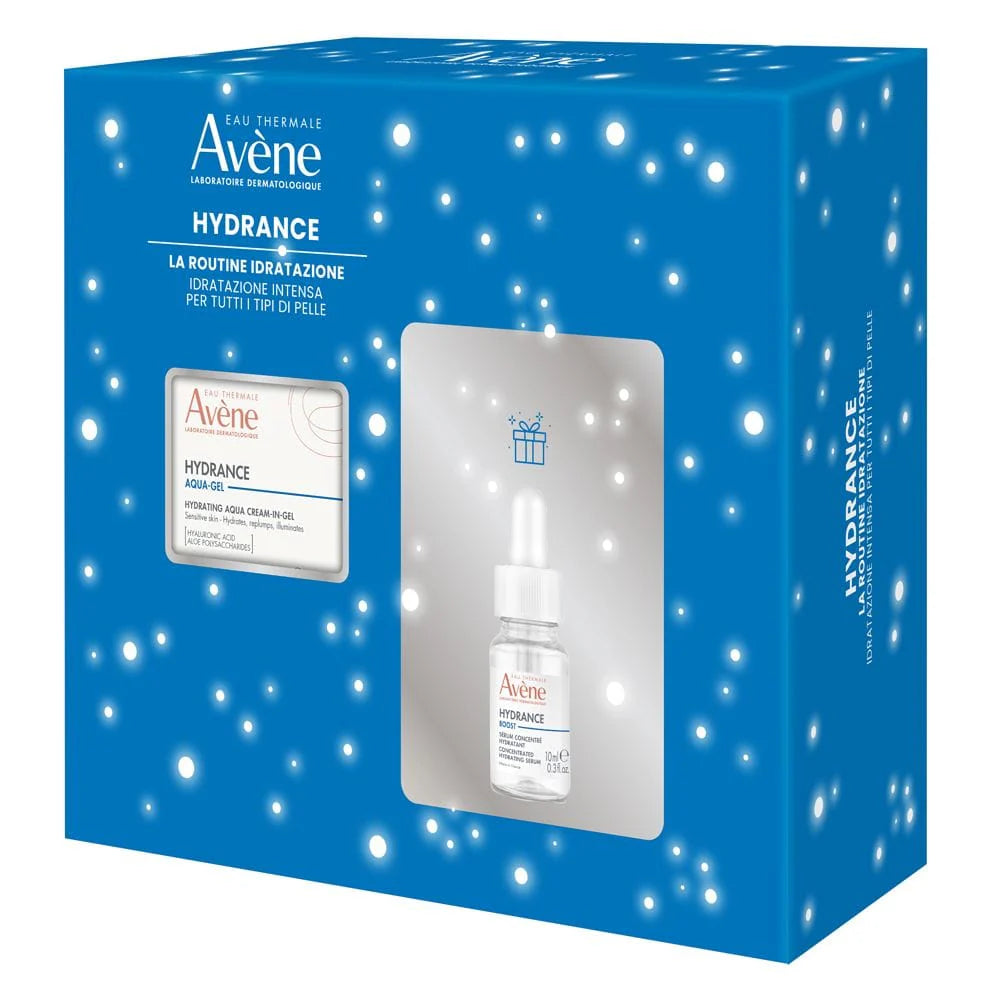 Avene Cofanetto Hydrance | Set Crema Acqua-Gel e Siero Idratante | 50ml + 10ml  