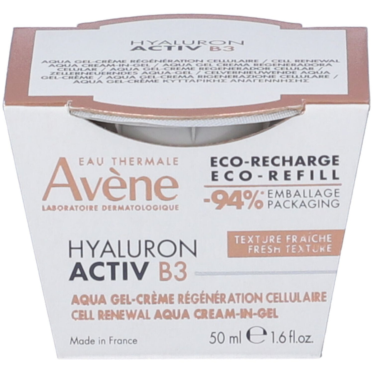 Avène Hyaluron Activ B3 Aqua Gel | Ricarica Anti-Età | 50 ml  