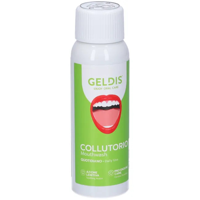 Geldis Collutorio Quotidiano Mela Verde | Igiene Orale | 100 ml  