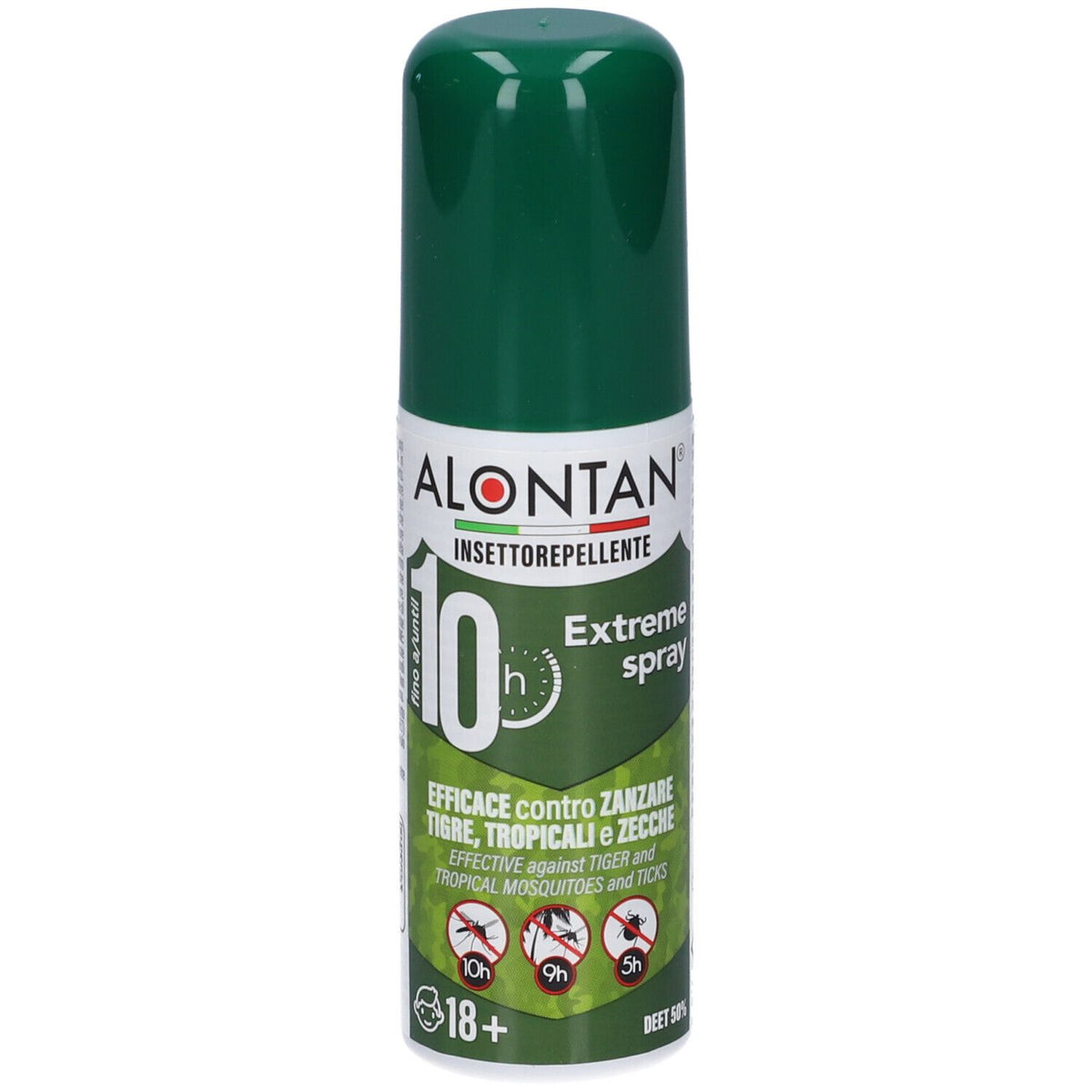 Alontan Extreme Spray Antizanzare | Repellente Zecche | 75 ml
