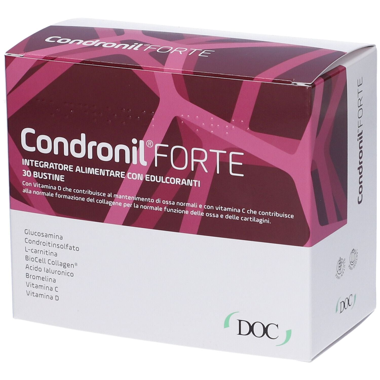 Condronil Forte | Integratore Ossa e Articolazioni | 30 Bustine