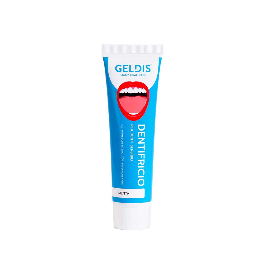 Geldis Dentifricio Menta Fresca | Azione Remineralizzante | 100 ml
