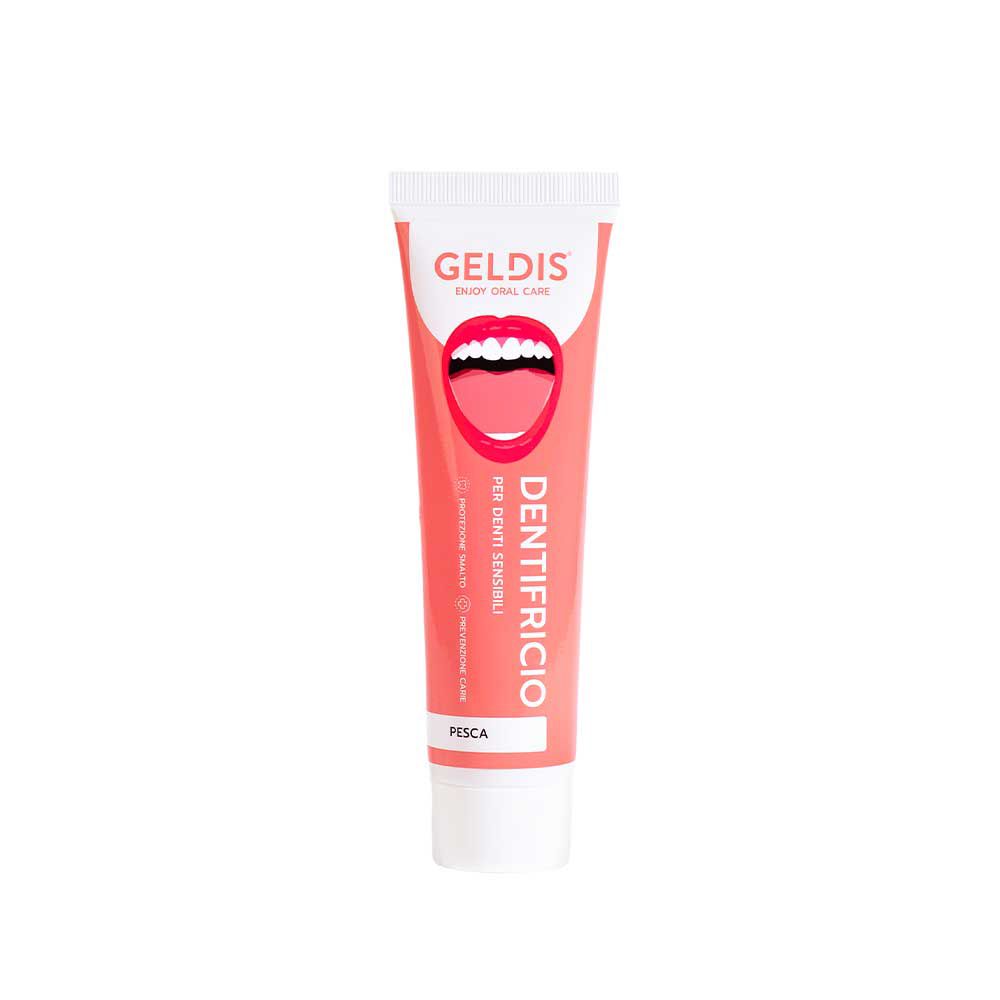 Geldis Dentifricio Pesca | Igiene Denti Sensibili | 100 ml  