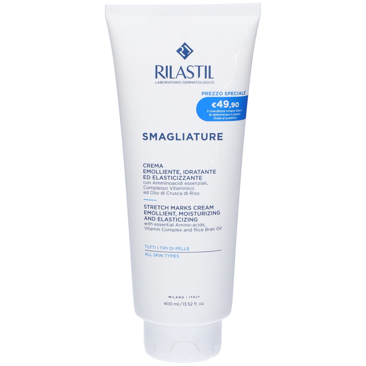 Rilastil Smagliature Crema Corpo Elasticizzante 400 ml
