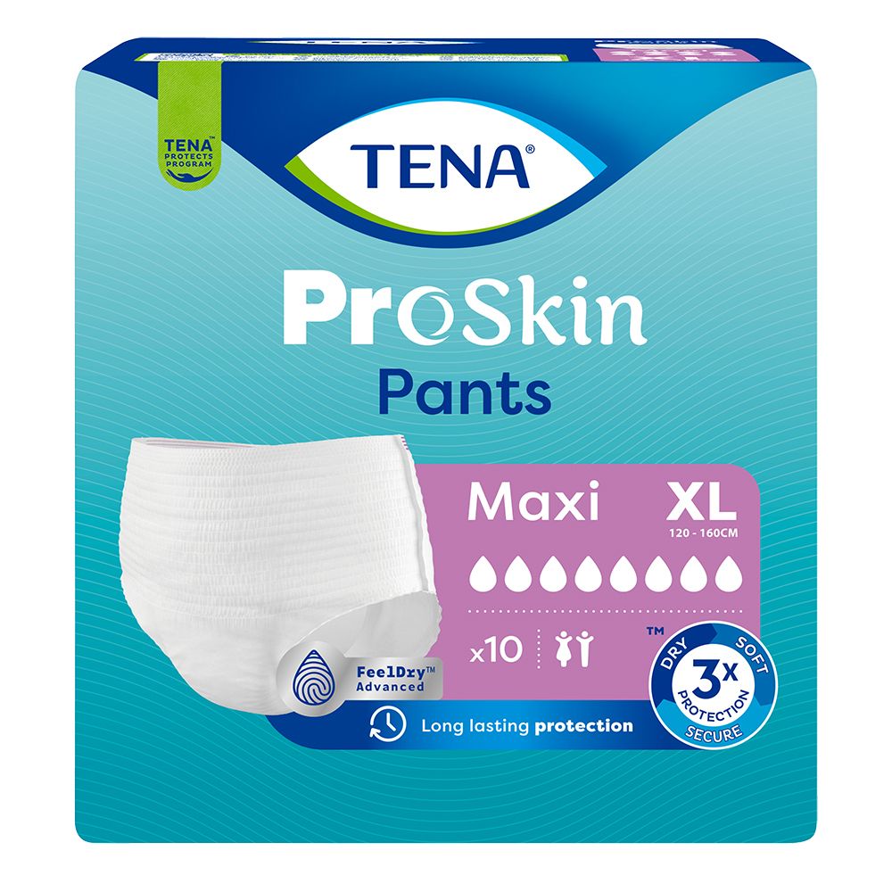 Tena ProSkin Pants Maxi XL | Mutandine Assorbenti | 10 Pezzi
