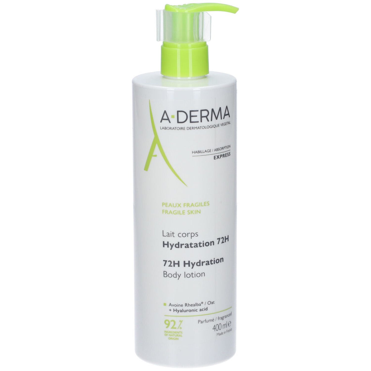 A-Derma Les Indispensables | Latte Corpo 72h | 400ml
