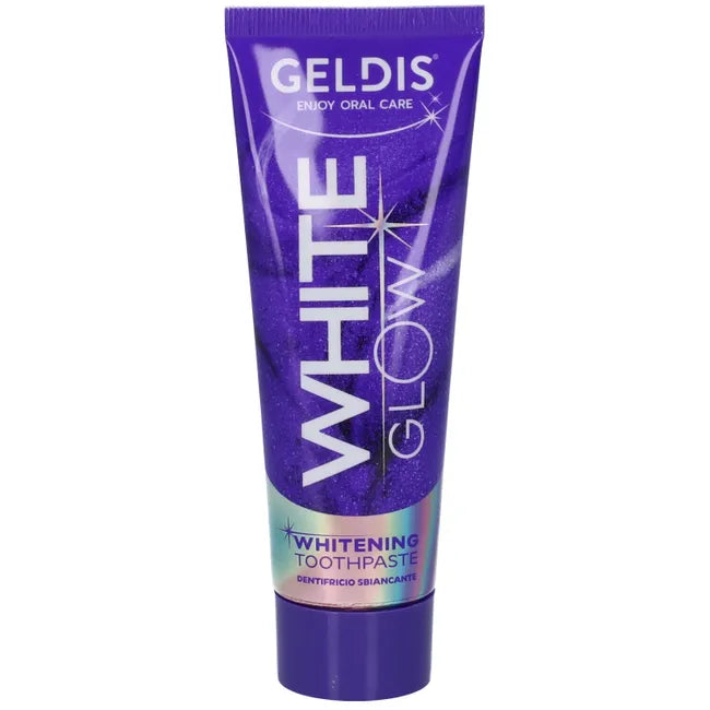 Geldis White Glow Dentifricio | Azione Sbiancante | Tubo 75 ml
